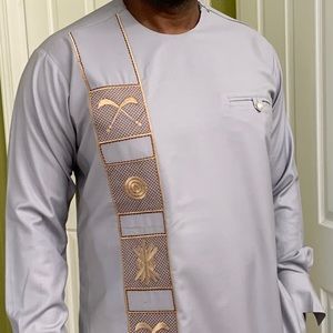 African Senator wear in long sleeve
